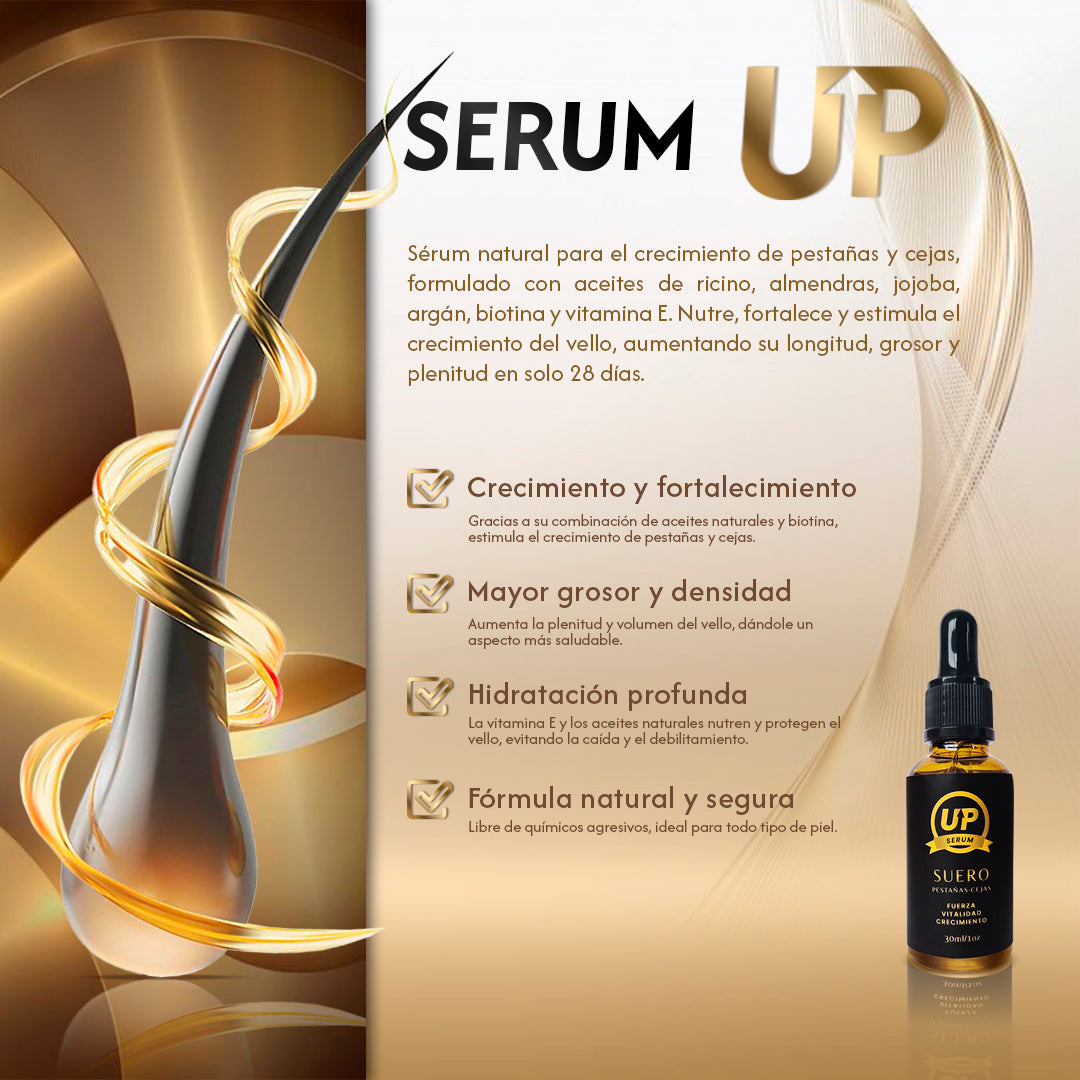 SERUM UP - CRECIMIENTO DE CEJAS Y PESTAÑAS