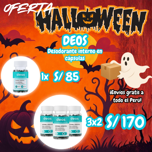 DEOS - Desodorante Interno  en Cápsulas